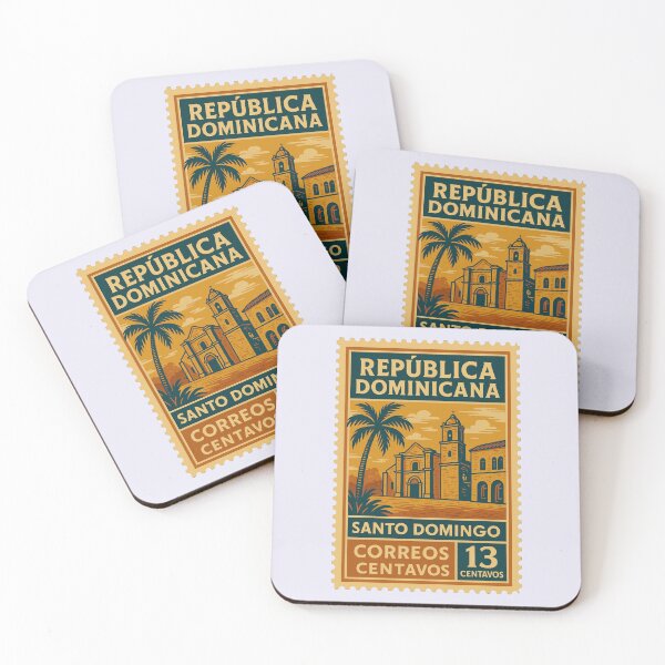 Item preview, Vintage Dominican Republic Stamp – Colonial Architecture & Caribbean Heritage designed and sold by Travellerz.