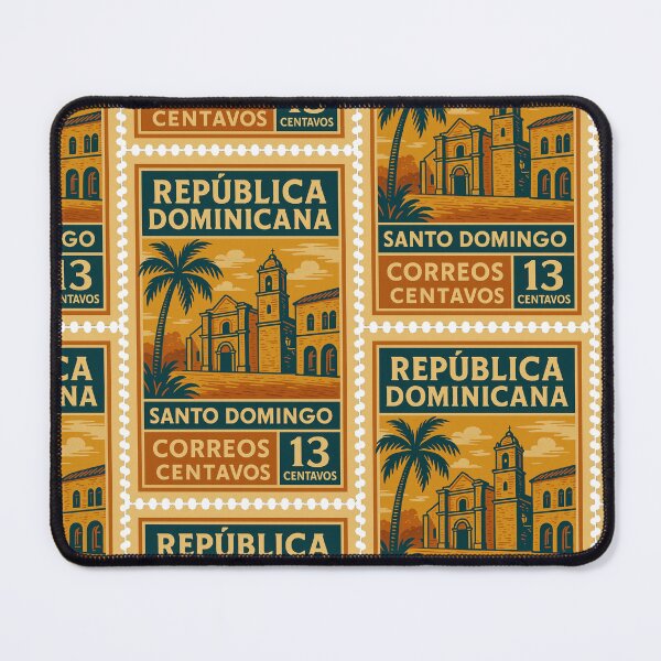 Item preview, Vintage Dominican Republic Stamp – Colonial Architecture & Caribbean Heritage designed and sold by Travellerz.