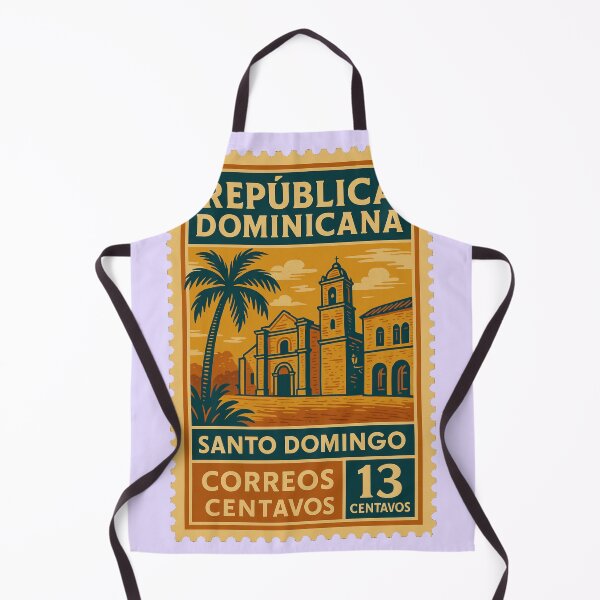 Item preview, Vintage Dominican Republic Stamp – Colonial Architecture & Caribbean Heritage designed and sold by Travellerz.