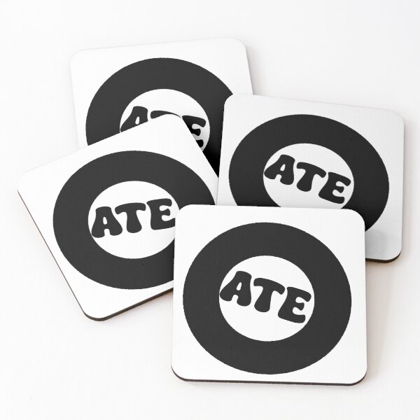 Item preview, "Ate Ball" – Funny 8 Ball Pun Sticker designed and sold by mjowett.