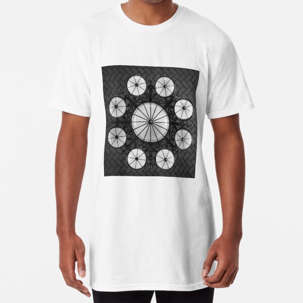 Ellis Island Chandelier in the Registry Hall Long T-Shirt