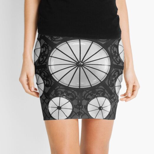 Ellis Island Chandelier in the Registry Hall Mini Skirt