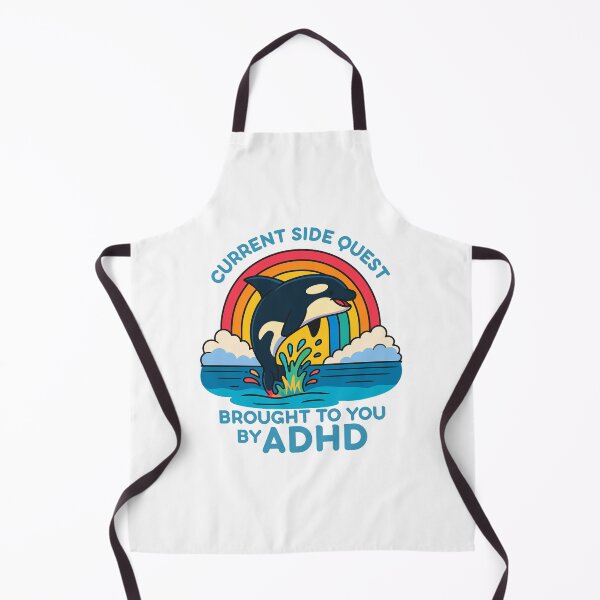 Item preview, CURRENT SIDE QUEST BROUGHT TO YOU BY ADHD designed and sold by SnorkleSupply.