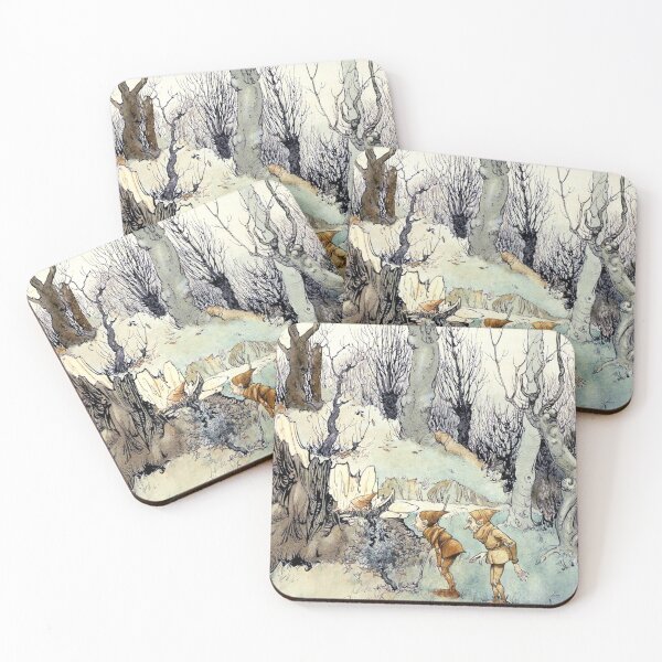 Item preview, Elves in a Wood - Arthur Rackham designed and sold by forgottenbeauty.