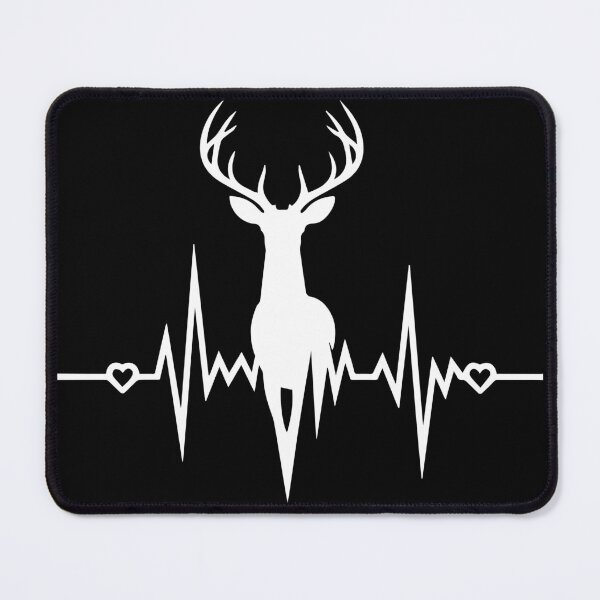 Item preview, Rustic Hunter Heartbeat Deer Hunting Graphic designed and sold by YourArt7.
