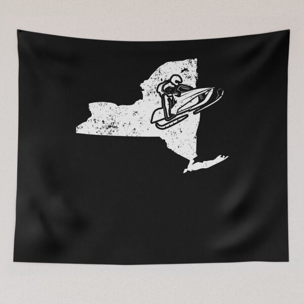 Item preview, New York Snowmobile Suit Undershirt Snowmachine Shirt designed and sold by shoppzee.