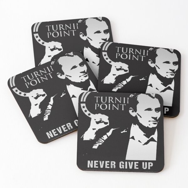 Item preview, Charlie Kirk Rip Turning Point Never Give Up Never Surrender 2025 designed and sold by MariselaGodinez.
