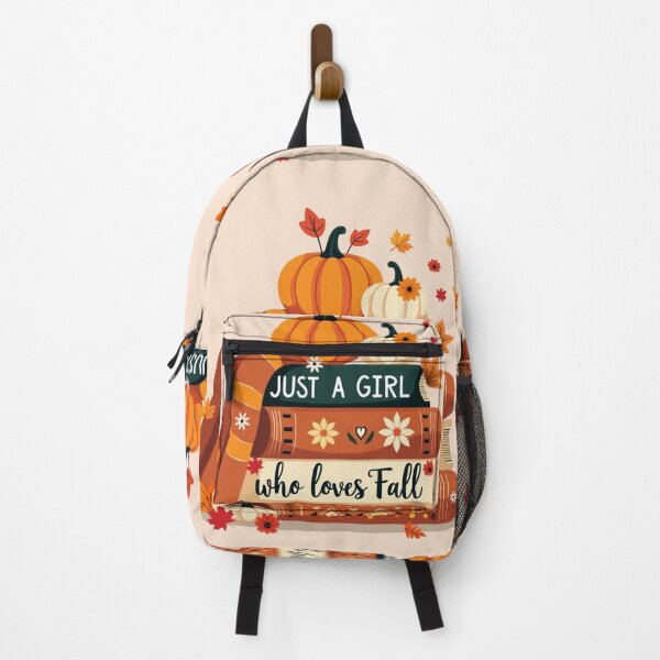 Item preview, Just a Girl Who Loves Fall Books & Pumpkins designed and sold by LifeProApperal.
