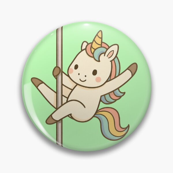 Item preview, Light Green Unicorn Pole Dancing – Gymnastics and Aerial dance designed and sold by InnerFlow.