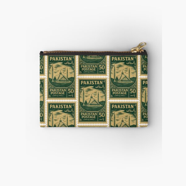 Item preview, Vintage Pakistan Stamp – Faisal Mosque Islamabad Design designed and sold by Travellerz.