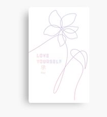 BTS Love Yourself Her Canvas Print