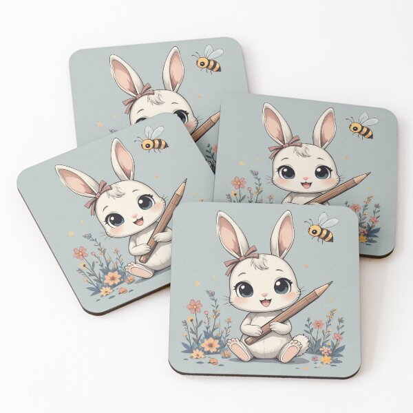 Item preview, A little rabbit at school designed and sold by Zakarim73.