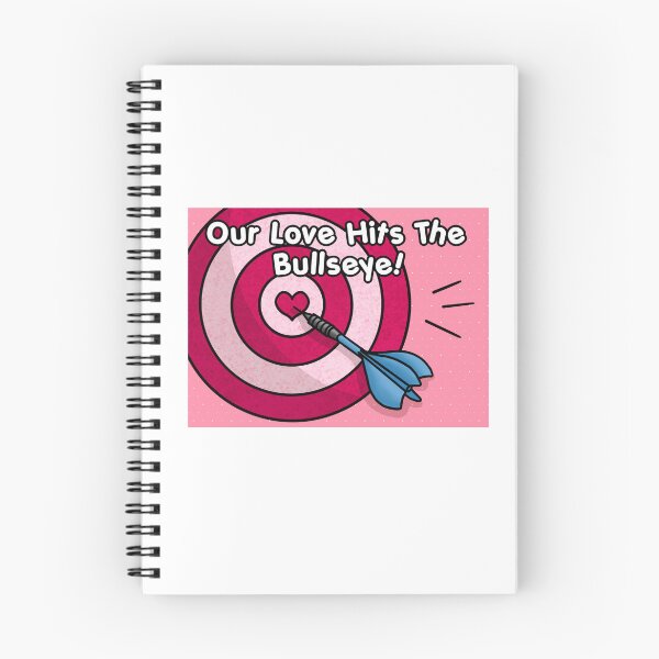 Item preview, Our Love Hits The Bullseye! designed and sold by honeybeepaper.