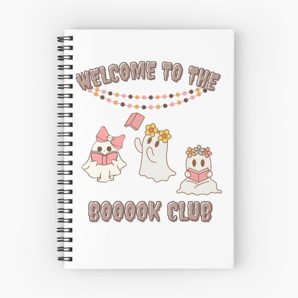 Item preview, WELCOME TO THE BOOOK CLUB (GHOST) designed and sold by JustMathIt.
