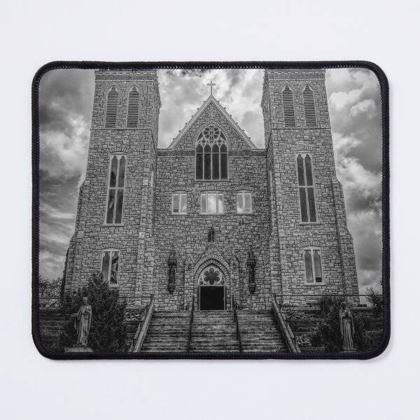 Item preview, Martyr's Shrine in Midland, Ontario 2 BW designed and sold by jrtwynam.