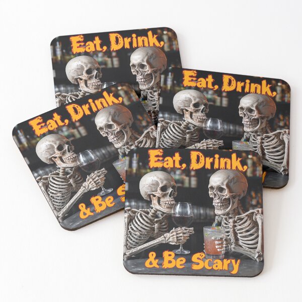 Item preview, Eat, Drink & Be Scary designed and sold by Antik by Schulz.