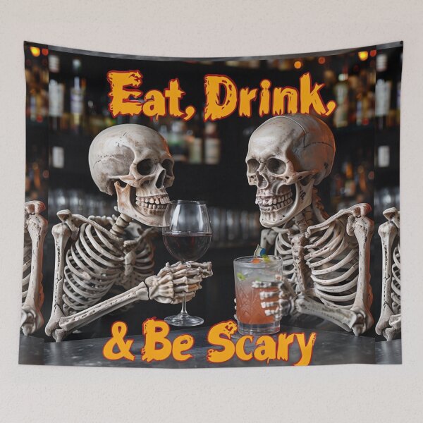 Item preview, Eat, Drink & Be Scary designed and sold by Antik by Schulz.