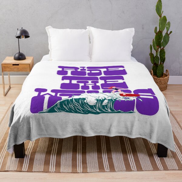 Item preview, Ride the Waves – Retro Surfing Typography Design designed and sold by Ziashops.