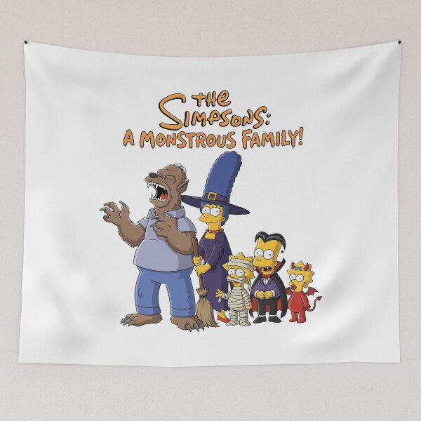 Item preview, Los Simpson: Una familia monstruosa / Terror de Halloween designed and sold by Krasnovaovaova.