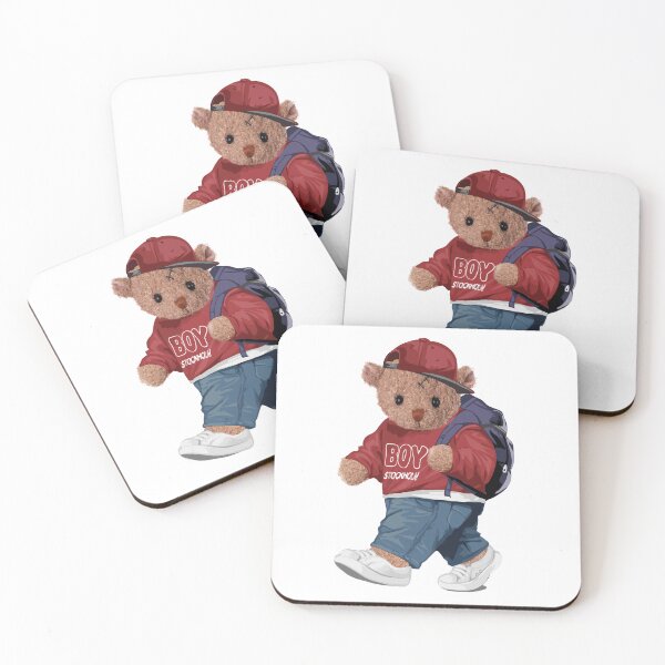Item preview, Cool Streetwear Teddy Bear – Urban Hip Hop Style designed and sold by HubertLovGifts.
