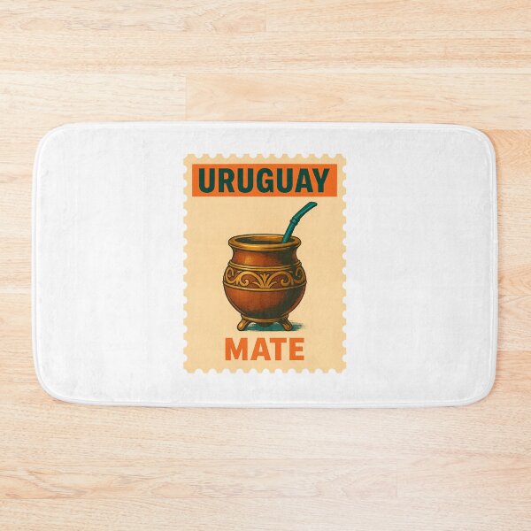 Item preview, Uruguay Matte Vintage Postage Stamp Illustration designed and sold by CleanQuotes.