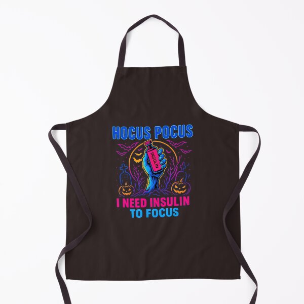 Item preview, Hocus Pocus I Need Insulin To Focus – Funny Diabetes Halloween Design designed and sold by LunaSpellStudio.