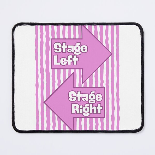 Item preview, Stage Left Stage Right in Pink designed and sold by Dondonmart.