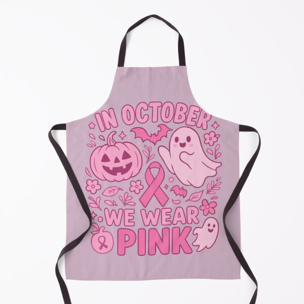 Item preview, In October We Wear Pink | Breast Cancer Awareness Month | Halloween Pink Design designed and sold by TrackinDaTrends.