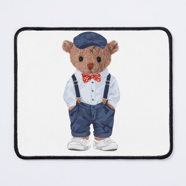 Item preview, Vintage Gentleman Teddy Bear – Cute Dapper Style designed and sold by HubertLovGifts.