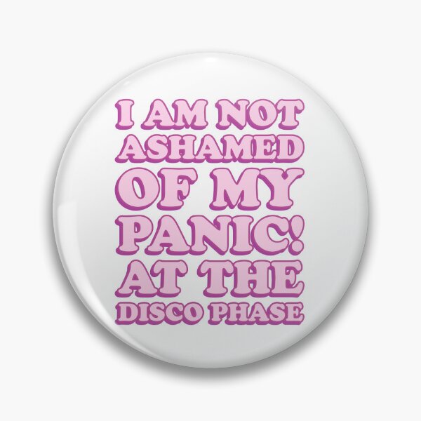 Item preview, unashamed panic at the disco designed and sold by wordswithfonts.