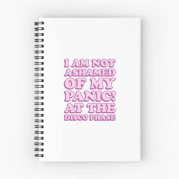 Item preview, unashamed panic at the disco designed and sold by wordswithfonts.