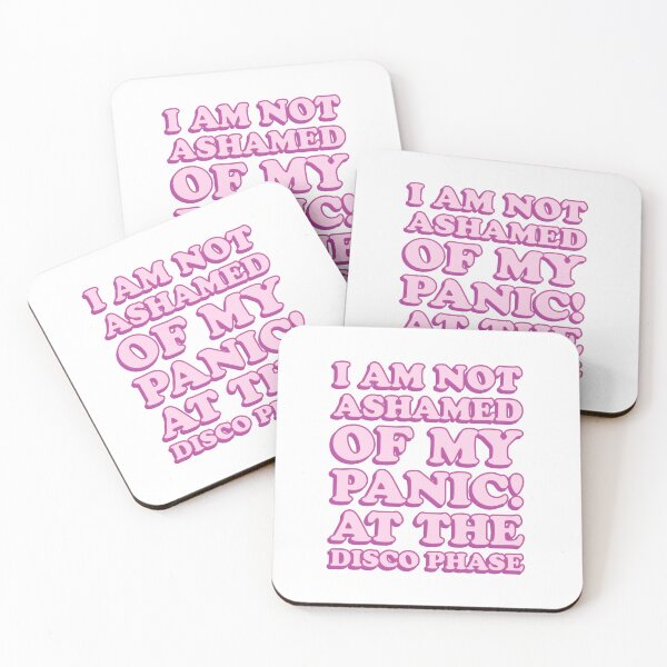 Item preview, unashamed panic at the disco designed and sold by wordswithfonts.