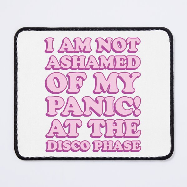 Item preview, unashamed panic at the disco designed and sold by wordswithfonts.