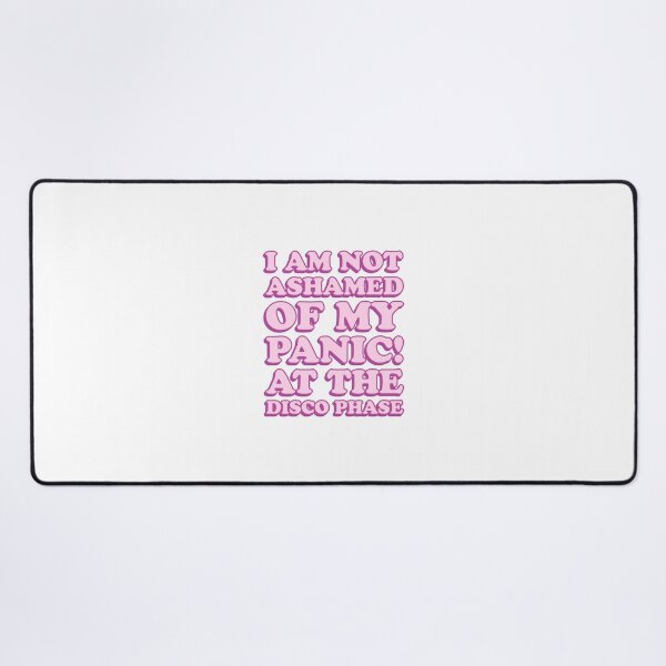 Item preview, unashamed panic at the disco designed and sold by wordswithfonts.