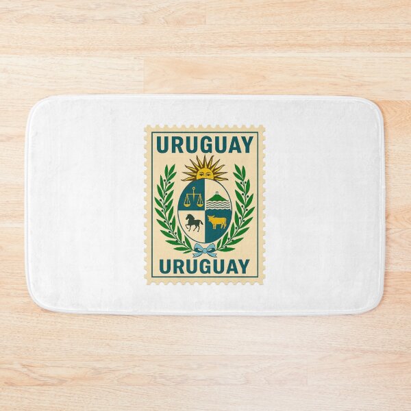 Item preview, Uruguay National Coat of Arms Vintage Postage Stamp  designed and sold by CleanQuotes.