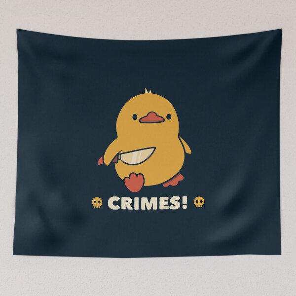 Item preview, Crimes Funny Duck by Tobe Fonseca designed and sold by Tobe Fonseca®.