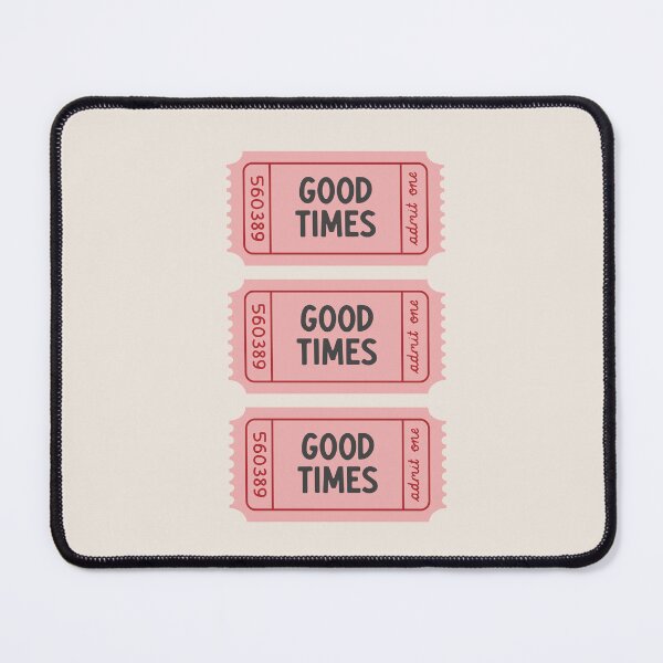 Item preview, Good Times Ticket – Retro Admit One Celebration Illustration designed and sold by HotFluff.