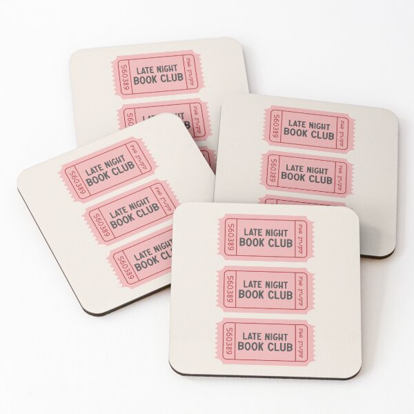 Item preview, Late Night Book Club Ticket – Retro Admit One Reading Illustration designed and sold by HotFluff.