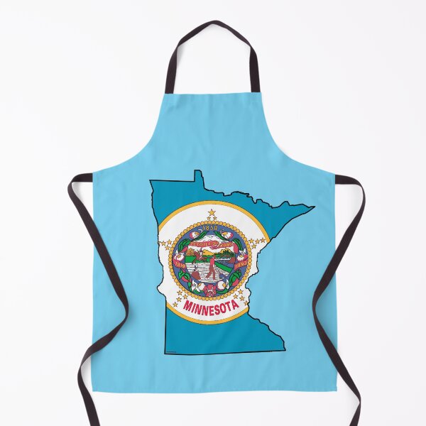 Item preview, Minnesota Map with Minnesota State Flag designed and sold by Havocgirl.