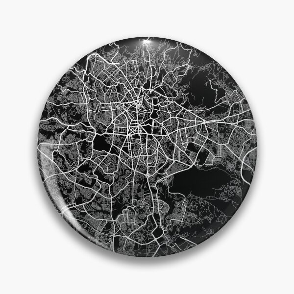 Item preview, Addis Ababa City Map of Ethiopia - Full Moon designed and sold by deMAP.
