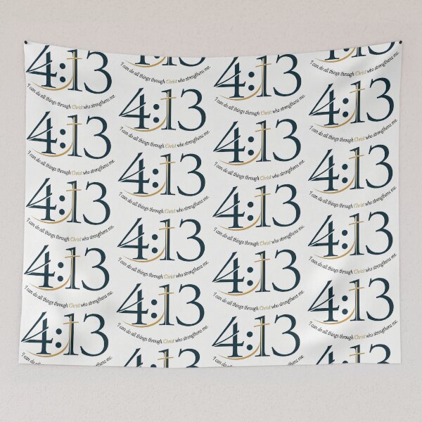 Item preview, Scripture Philippians 4: 13 designed and sold by Soli Deo Gloria.