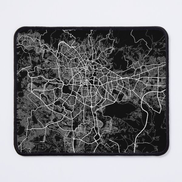 Item preview, Addis Ababa City Map of Ethiopia - Full Moon designed and sold by deMAP.