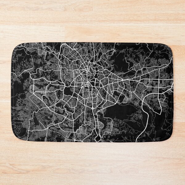 Item preview, Addis Ababa City Map of Ethiopia - Full Moon designed and sold by deMAP.