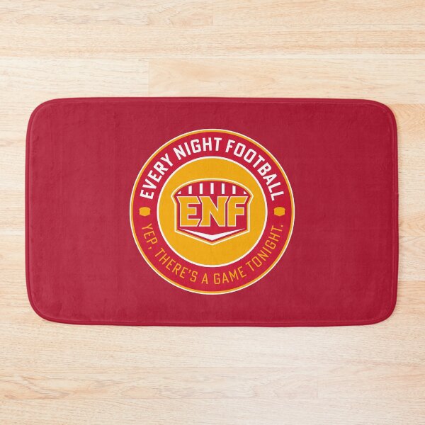 Item preview, Every Night Football "Circular Slogan" (Red & Yellow) designed and sold by GX3-Creative.