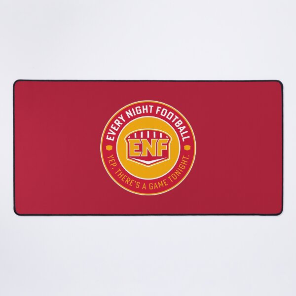 Item preview, Every Night Football "Circular Slogan" (Red & Yellow) designed and sold by GX3-Creative.