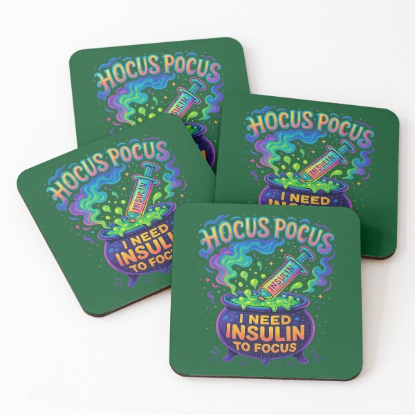 Item preview, Hocus Pocus I Need Insulin To Focus – Funny Diabetes Halloween Design designed and sold by LunaSpellStudio.