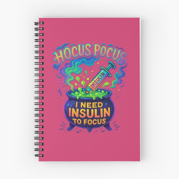 Item preview, Hocus Pocus I Need Insulin To Focus – Funny Diabetes Halloween Design designed and sold by LunaSpellStudio.