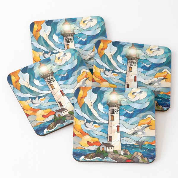 Item preview, The Lighthouse of Life Marine World designed and sold by Ciervo Primavera.