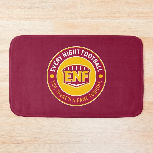 Item preview, Every Night Football "Circular Slogan" (Cardinal & Yellow) designed and sold by GX3-Creative.