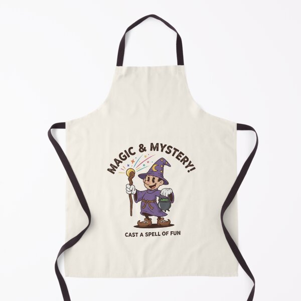 Item preview, Magic & Mystery! Retro Wizard Cartoon designed and sold by HoopeStylee.